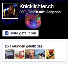 Facebook/knicklichter.ch